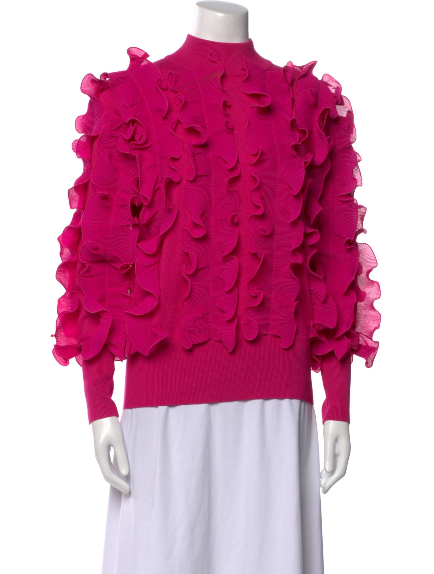 Anne Fontaine Mock Neck Sweater