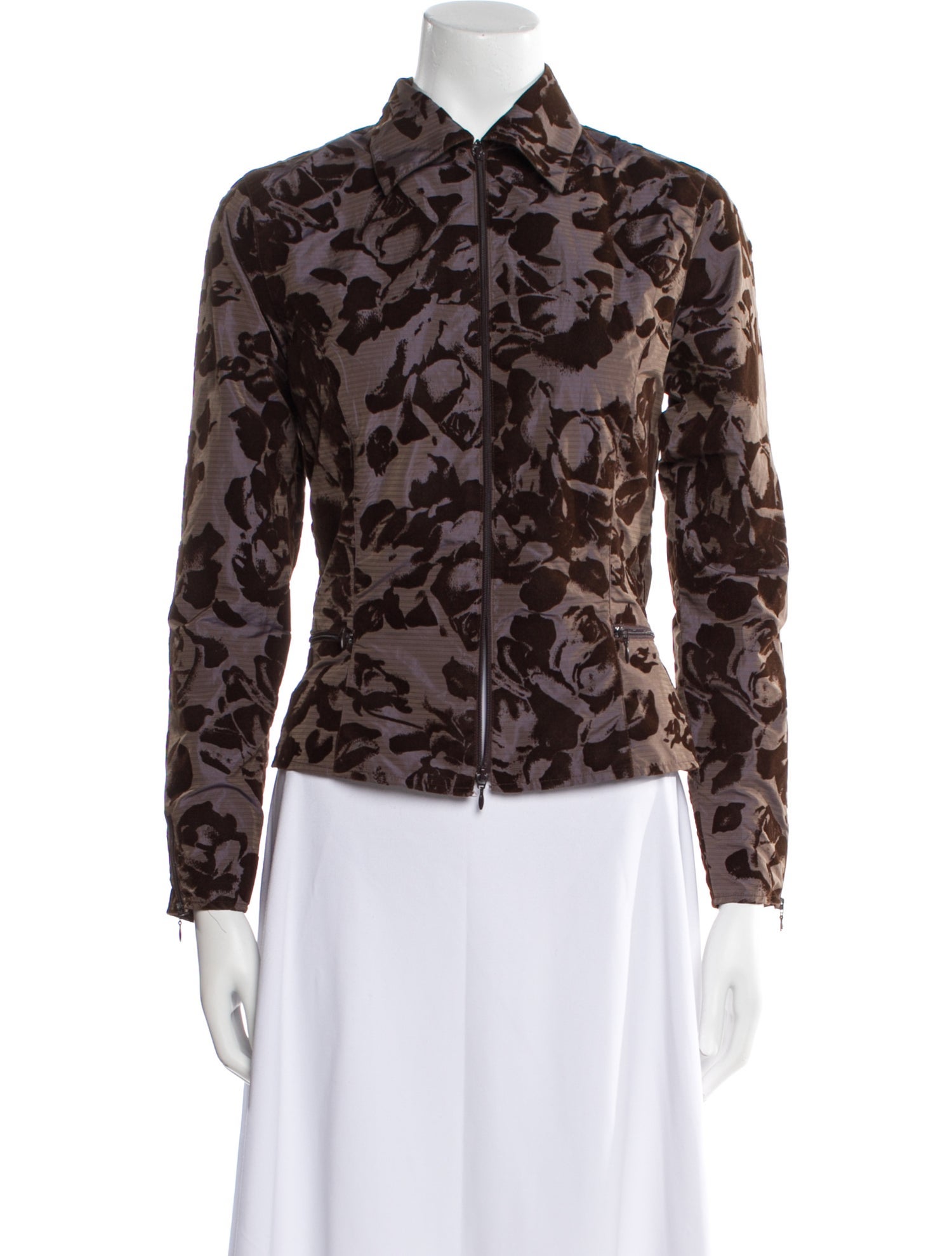 Anne Fontaine Animal Print Evening Jacket