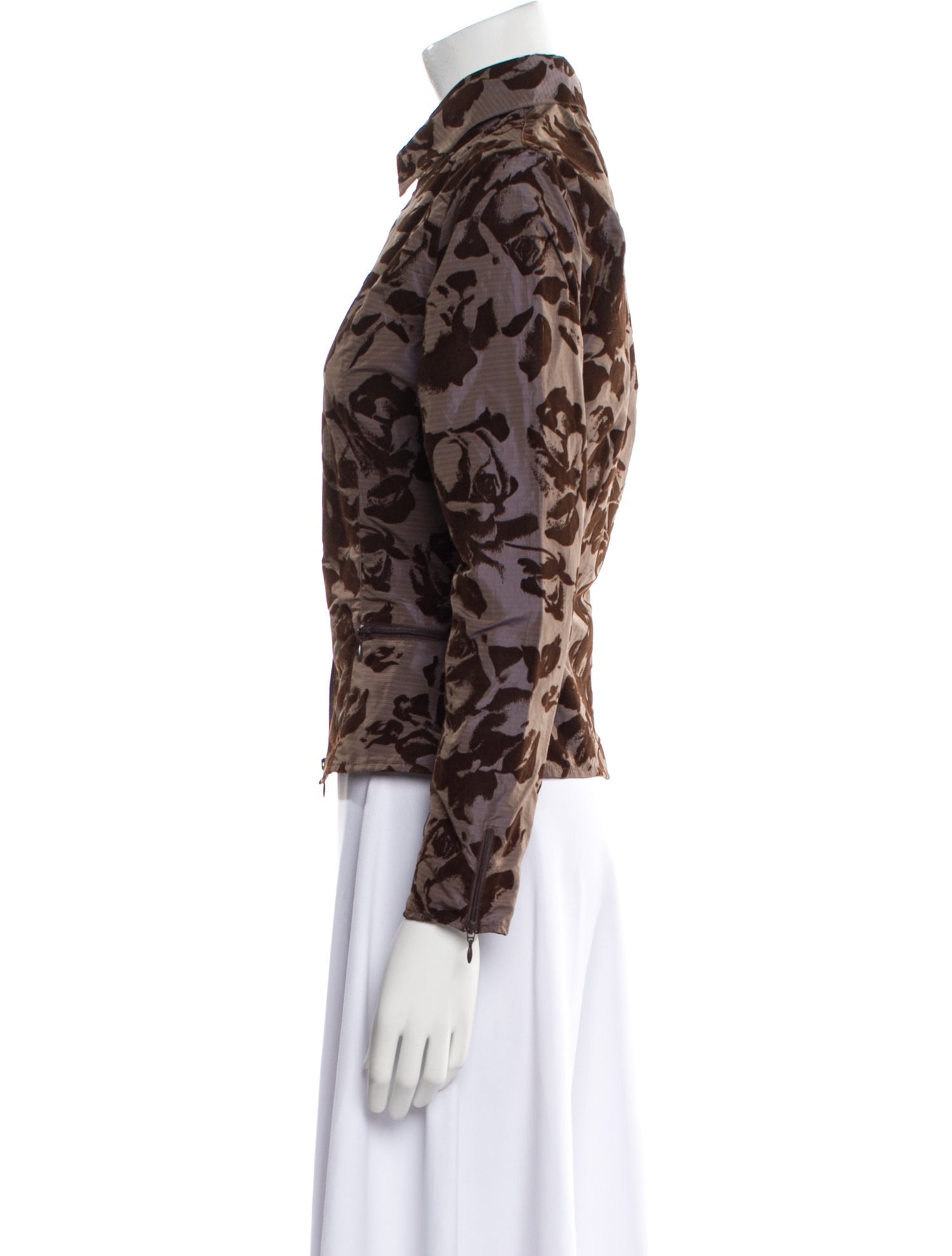 Anne Fontaine Animal Print Evening Jacket