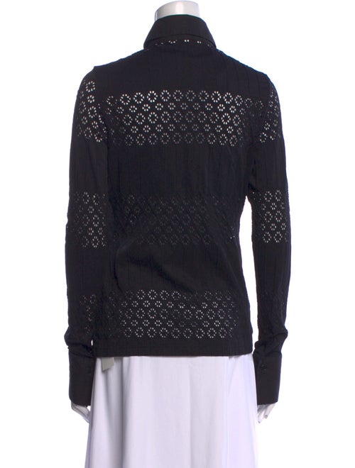 Anne Fontaine Long Sleeve Button-Up Top