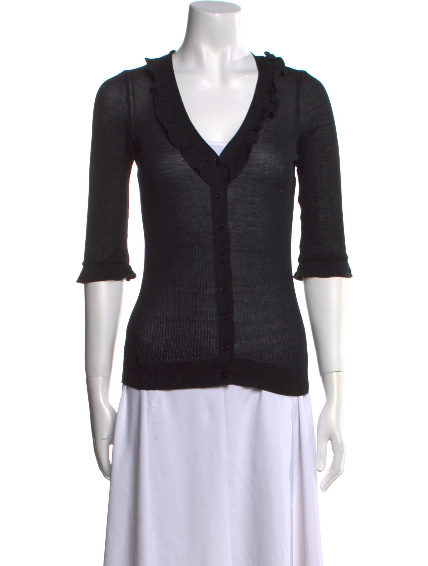 Anne Fontaine V-Neck Sweater