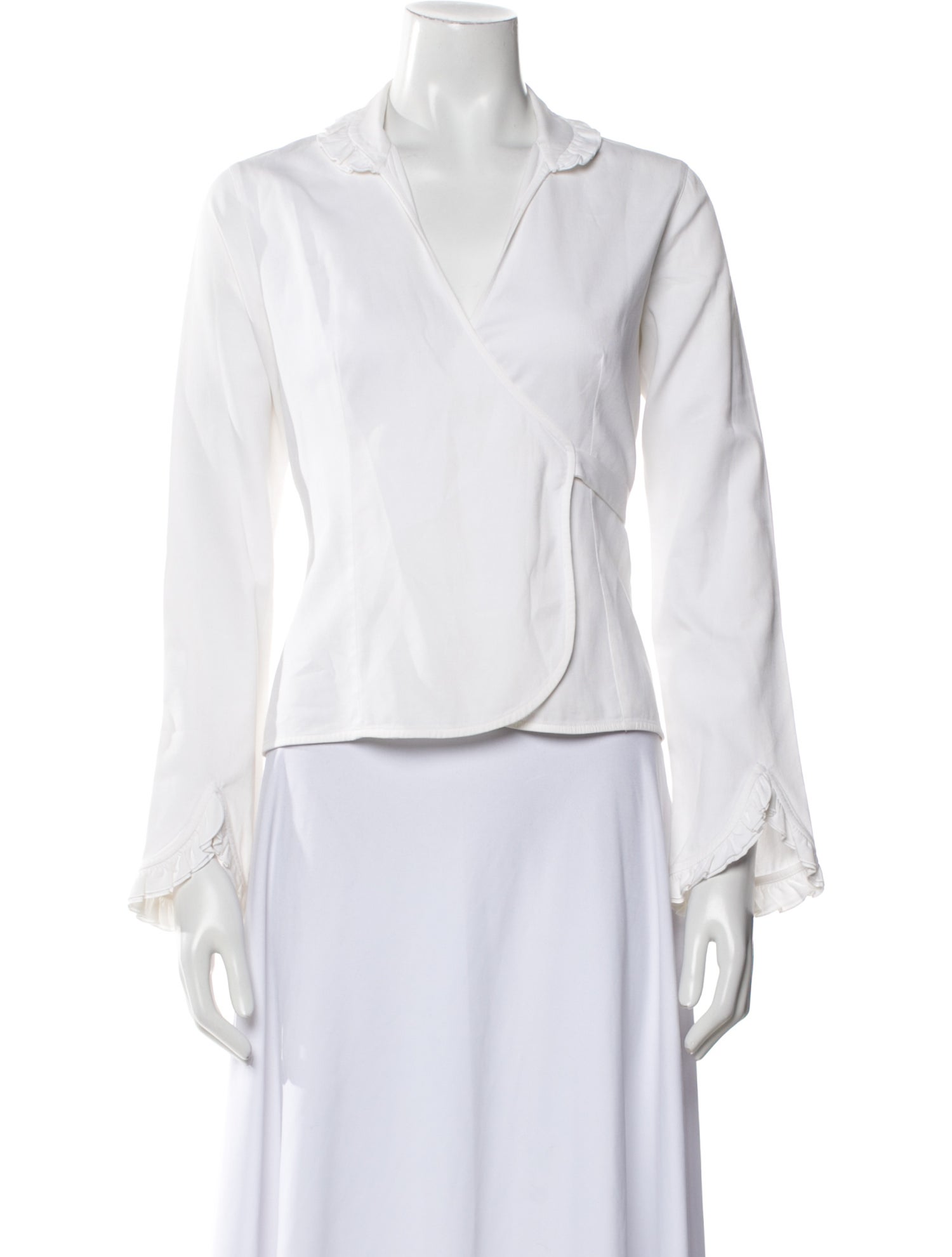 Anne Fontaine Three-Quarter Sleeve Polo