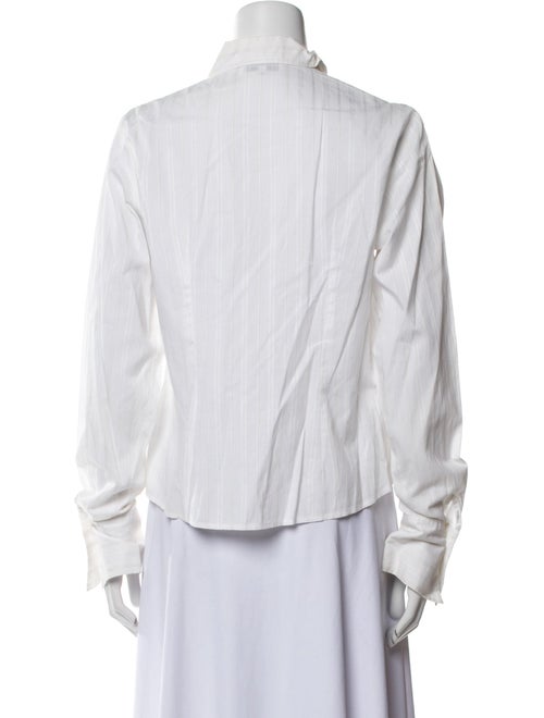 Anne Fontaine Long Sleeve Button-Up Top