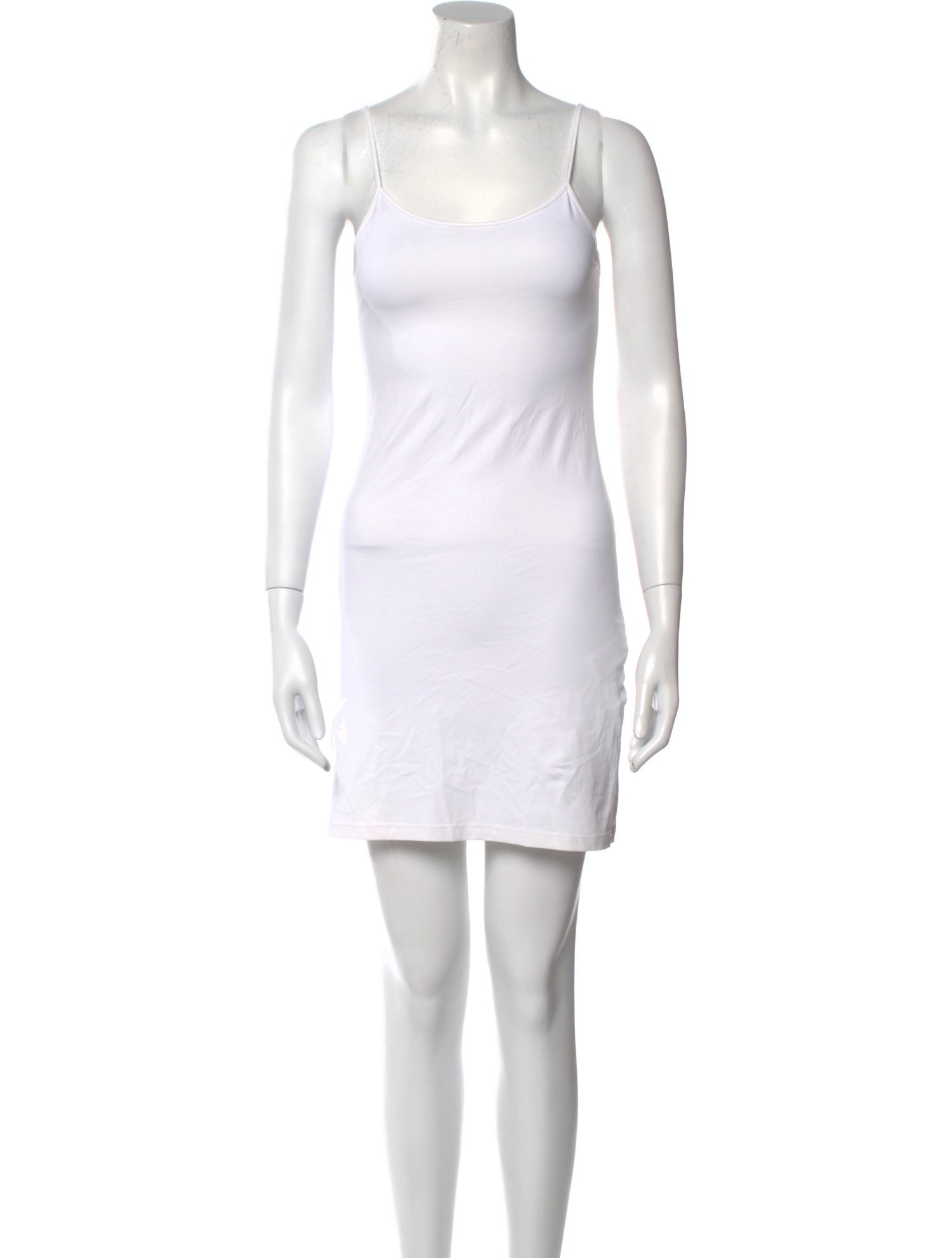 Anne Fontaine Scoop Neck Mini Dress