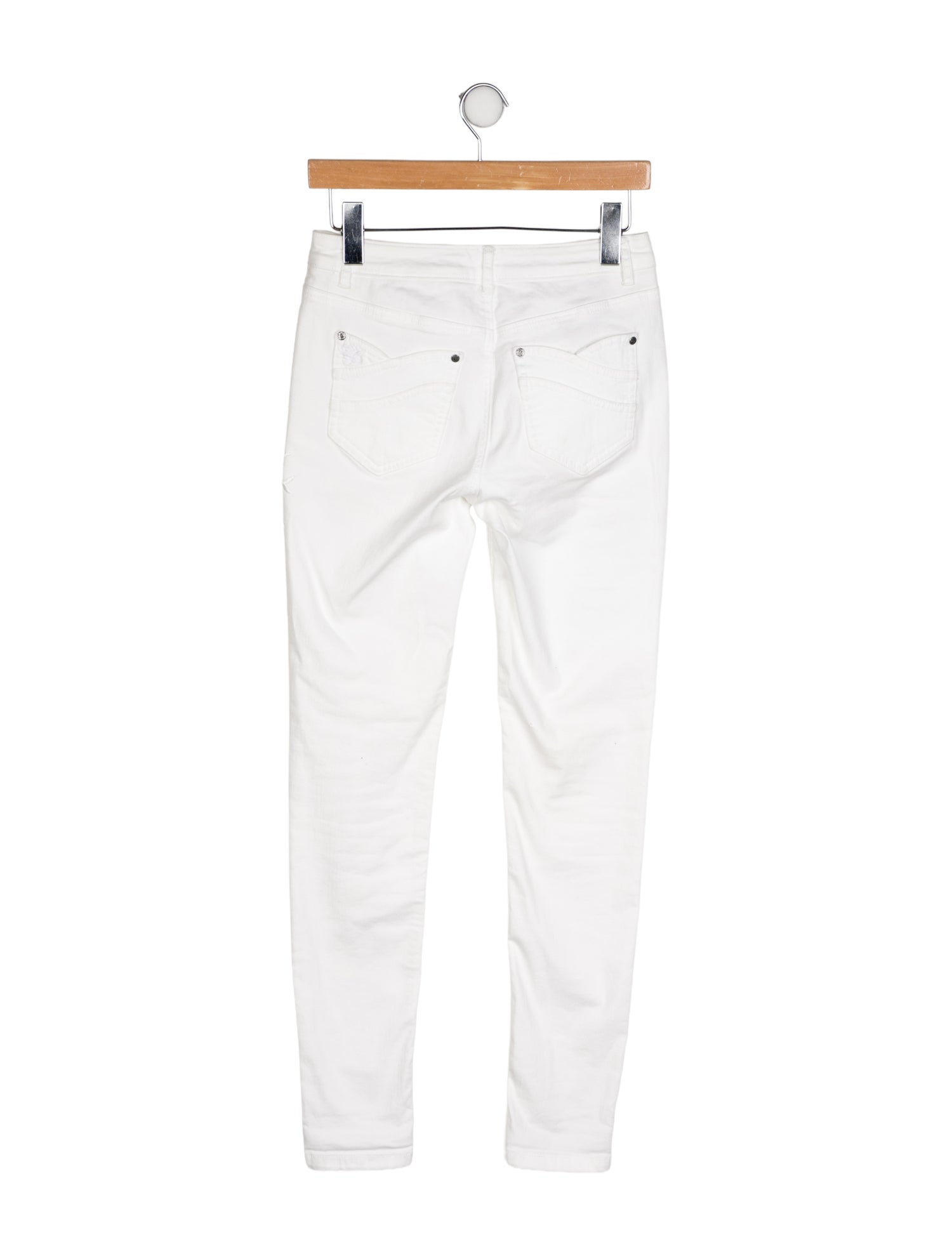 Anne Fontaine Mid-Rise Skinny Leg Jeans