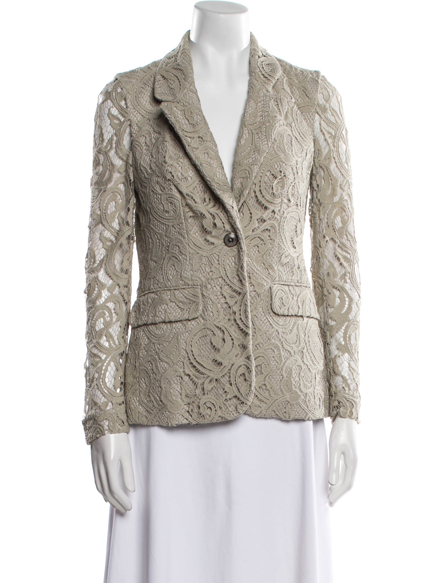 Anne Fontaine Printed Blazer