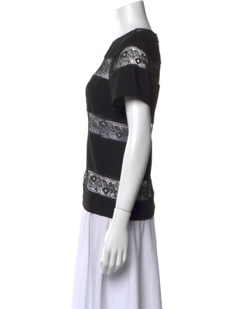 Anne Fontaine Crew Neck Short Sleeve Top