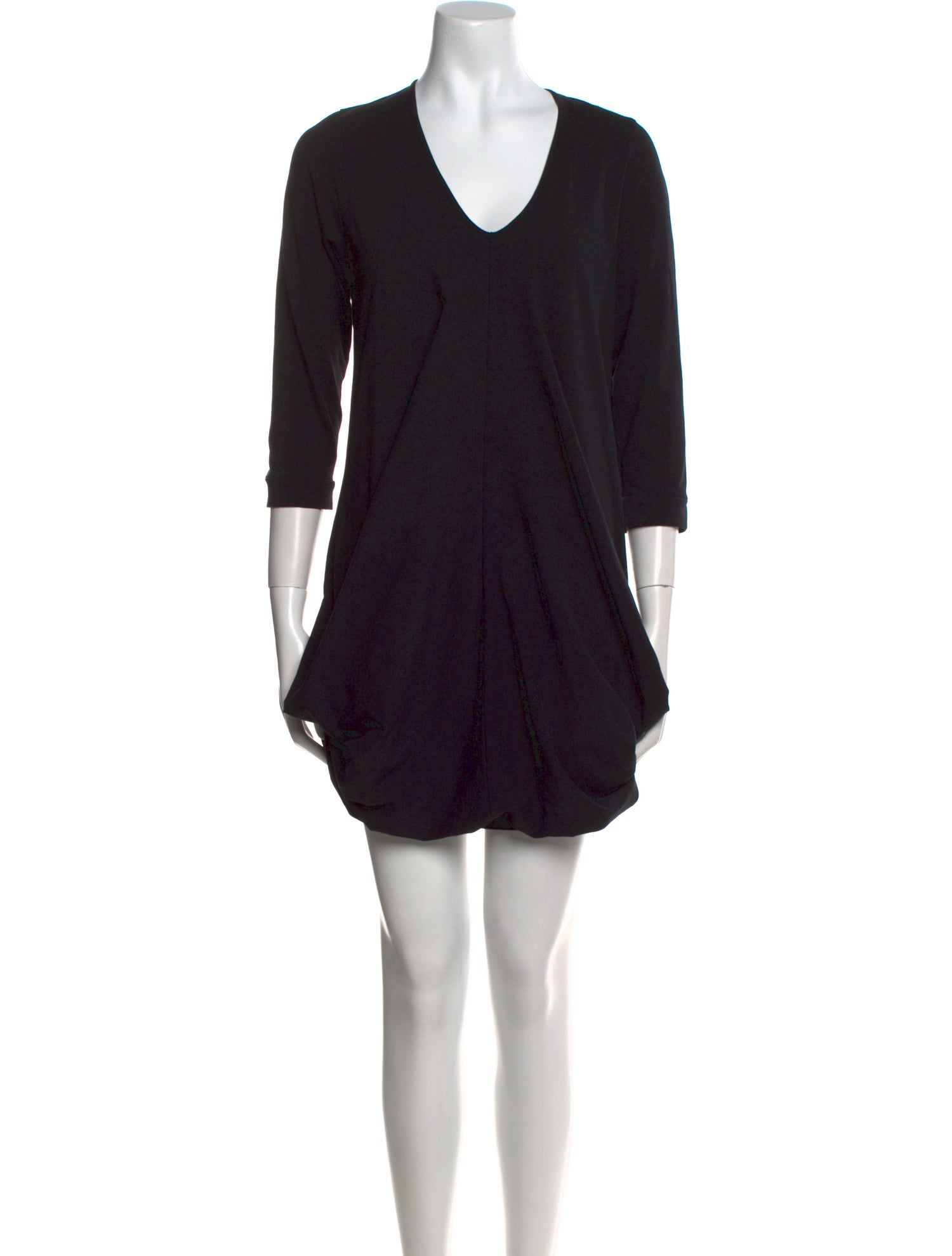 Anne Fontaine V-Neck Mini Dress