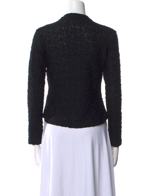 Anne Fontaine V-Neck Long Sleeve Button-Up Top