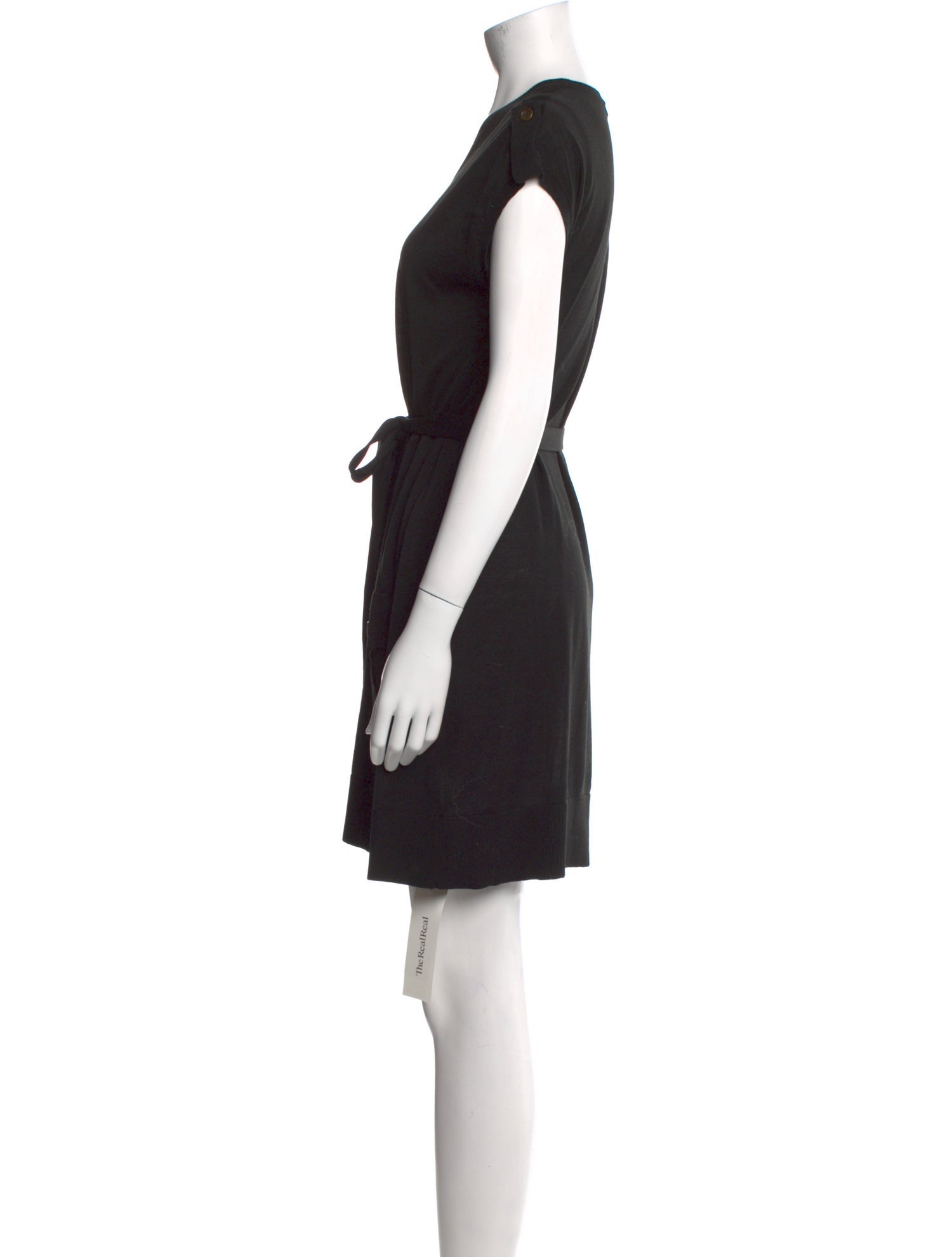 Anne Fontaine V-Neck Mini Dress