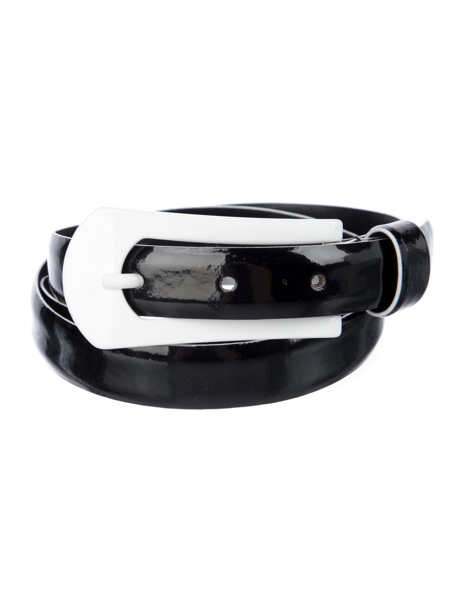 Anne Fontaine Skinny Leather Belt