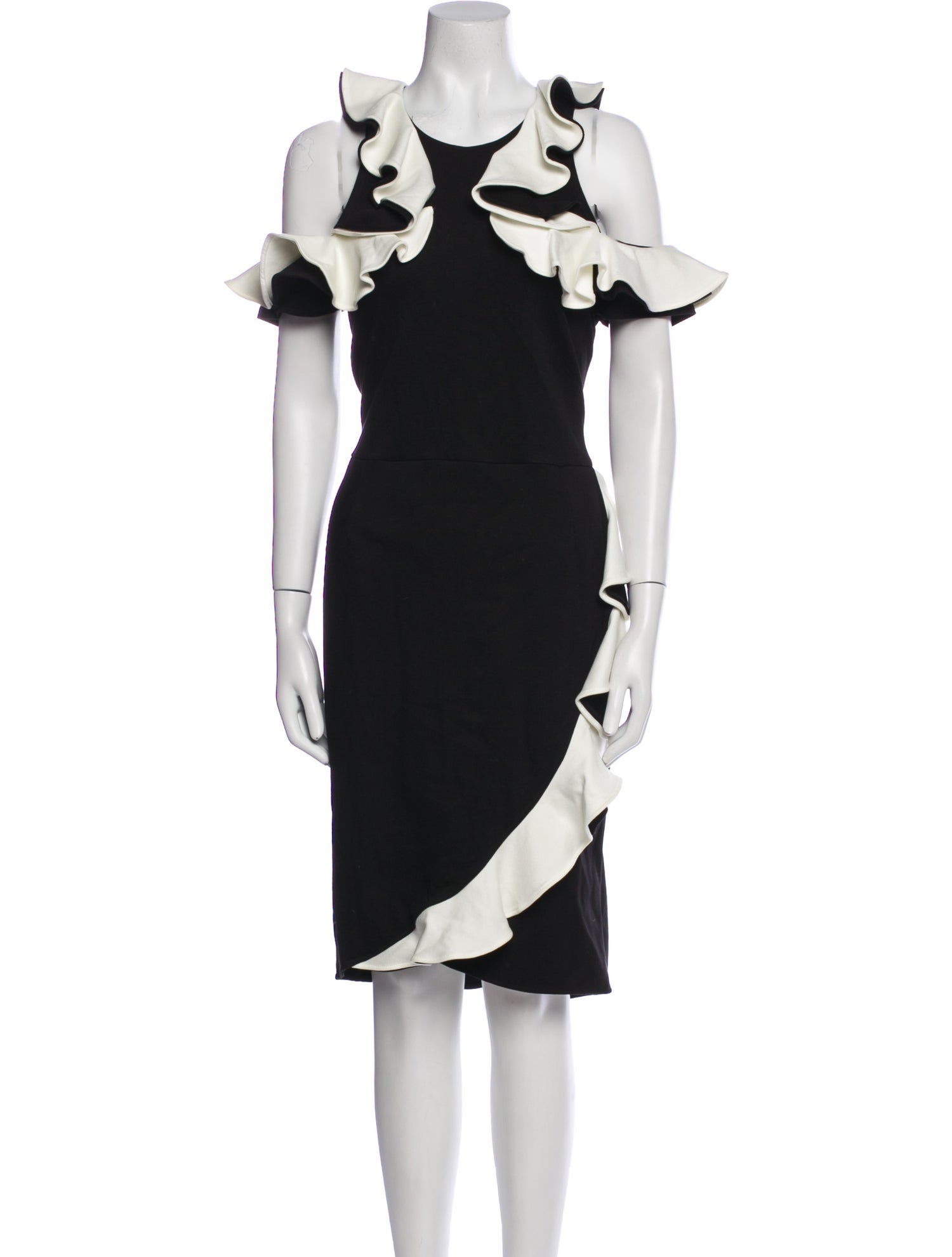 Anne Fontaine Crew Neck Midi Length Dress w/ Tags