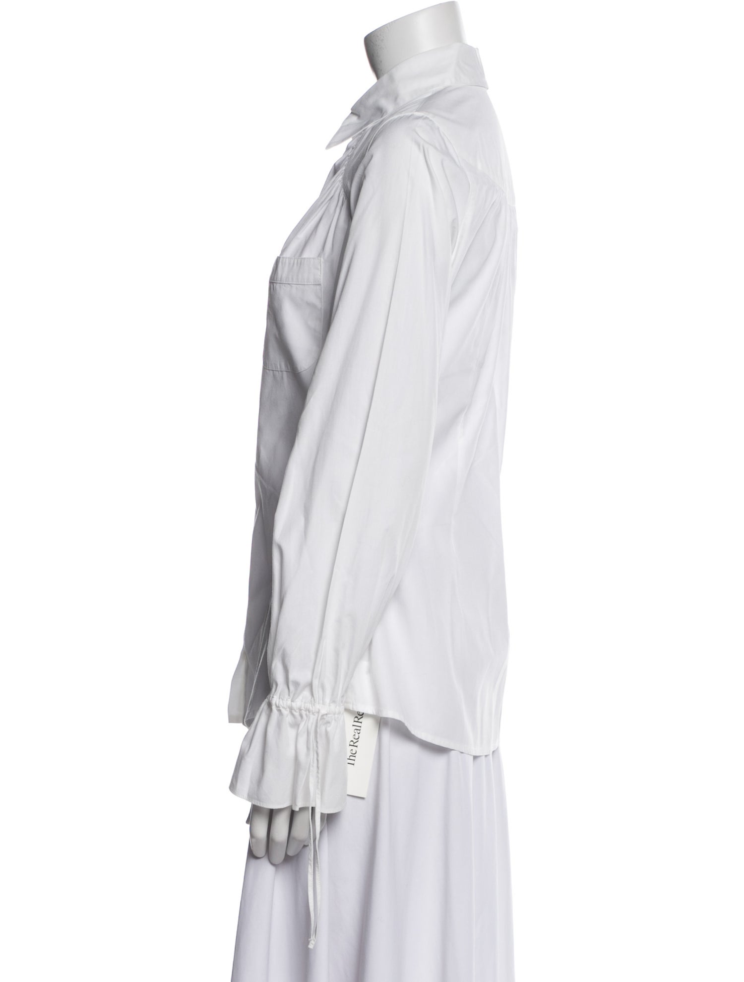 Anne Fontaine Long Sleeve Button-Up Top