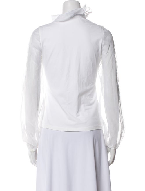 Anne Fontaine Long Sleeve Button-Up Top