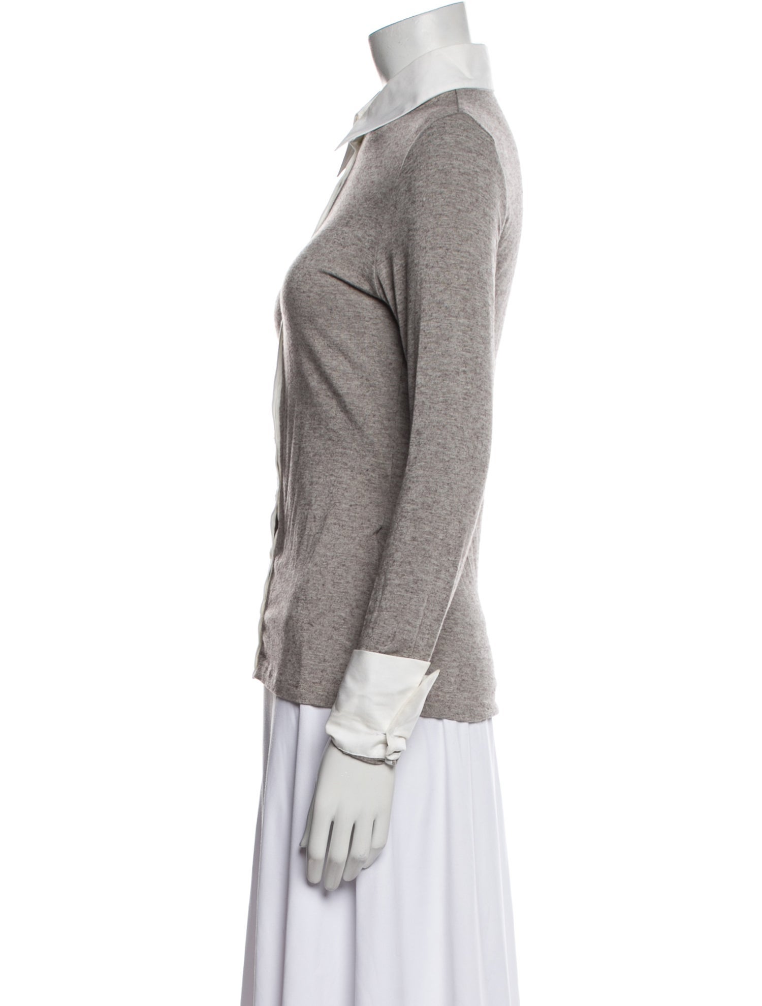 Anne Fontaine Long Sleeve Polo