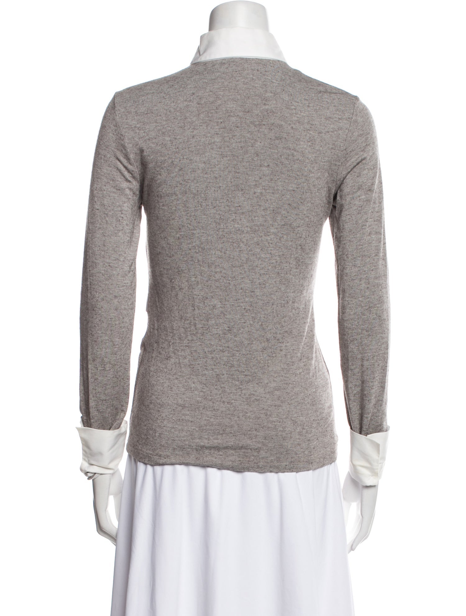 Anne Fontaine Long Sleeve Polo