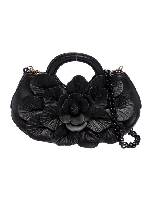 Anne Fontaine Leather Top Handle Bag