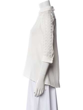 Anne Fontaine Three-Quarter Sleeve Top