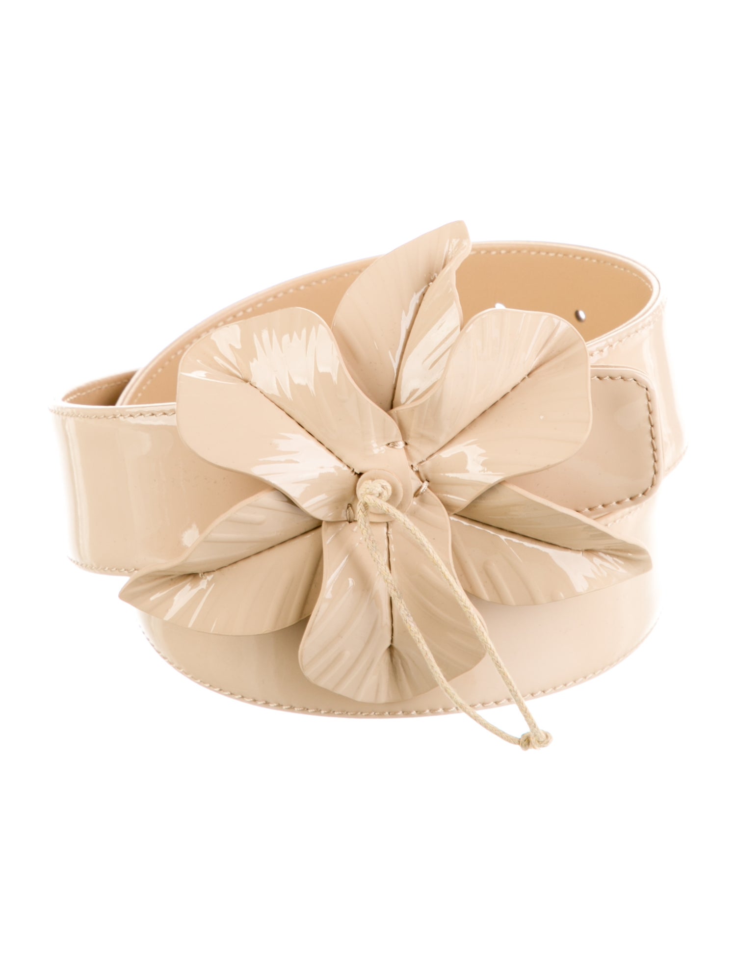 Anne Fontaine Patent Leather Belt