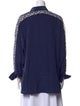 Anne Fontaine Long Sleeve Button-Up Top