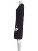 Anne Fontaine Bateau Neckline Knee-Length Dress