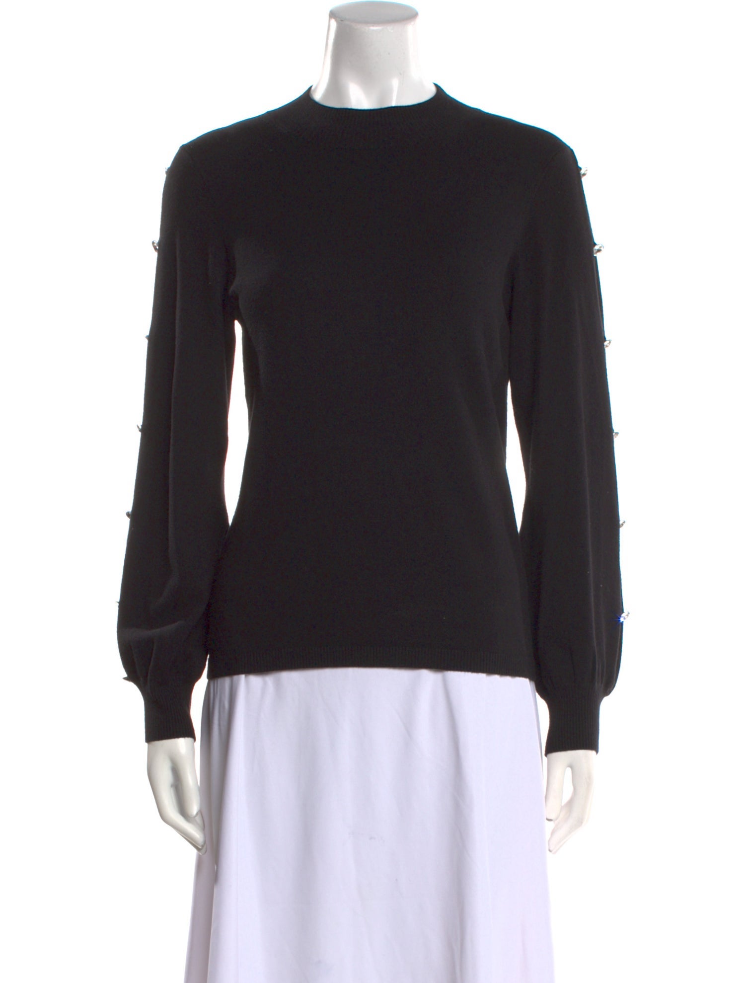 Anne Fontaine Mock Neck Sweater