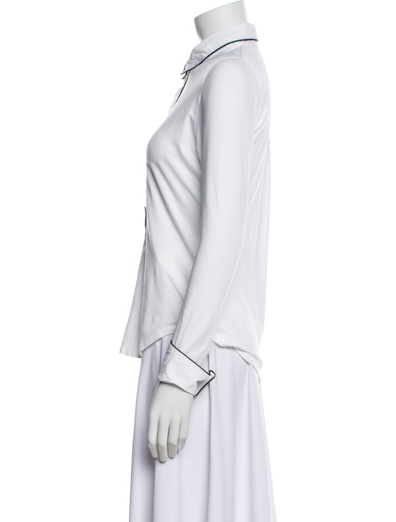 Anne Fontaine Long Sleeve Polo