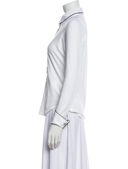 Anne Fontaine Long Sleeve Polo