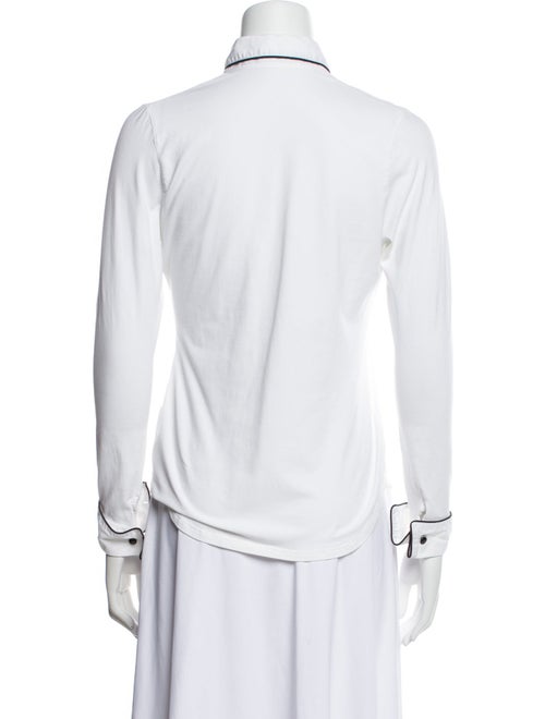 Anne Fontaine Long Sleeve Polo