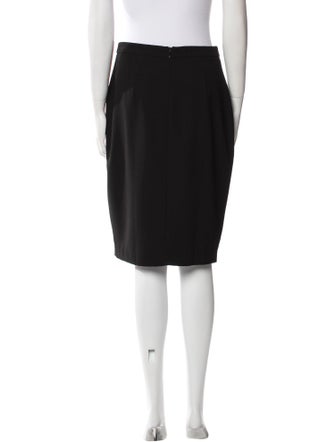 Anne Fontaine Ruffle Embellishment Knee-Length Skirt