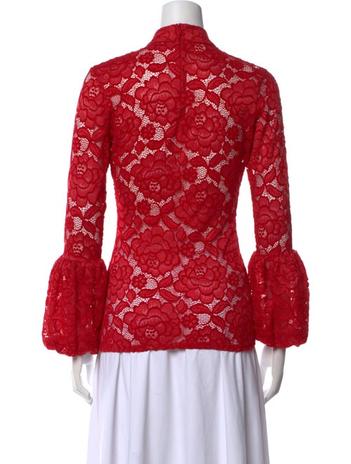 Anne Fontaine Lace Lace Pattern Blouse