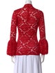 Anne Fontaine Lace Lace Pattern Blouse