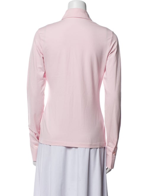 Anne Fontaine Long Sleeve Button-Up Top