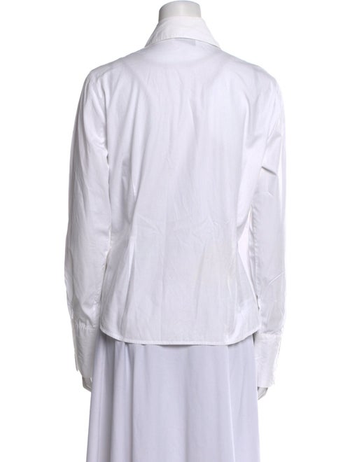 Anne Fontaine Long Sleeve Button-Up Top