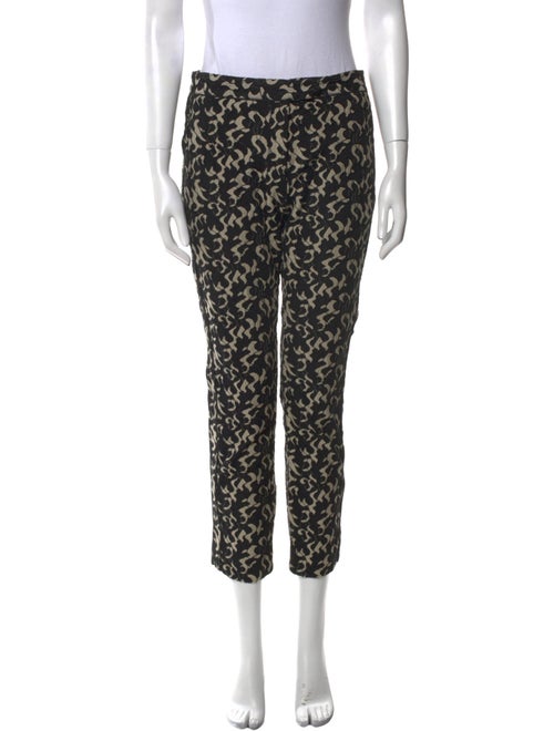 Anne Fontaine Printed Straight Leg Pants
