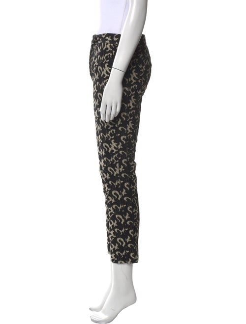 Anne Fontaine Printed Straight Leg Pants