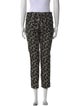 Anne Fontaine Printed Straight Leg Pants