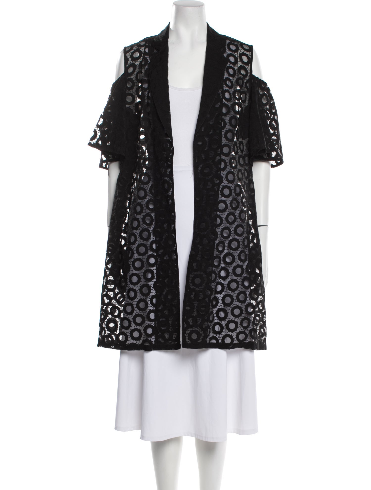 Anne Fontaine Lace Pattern Evening Jacket