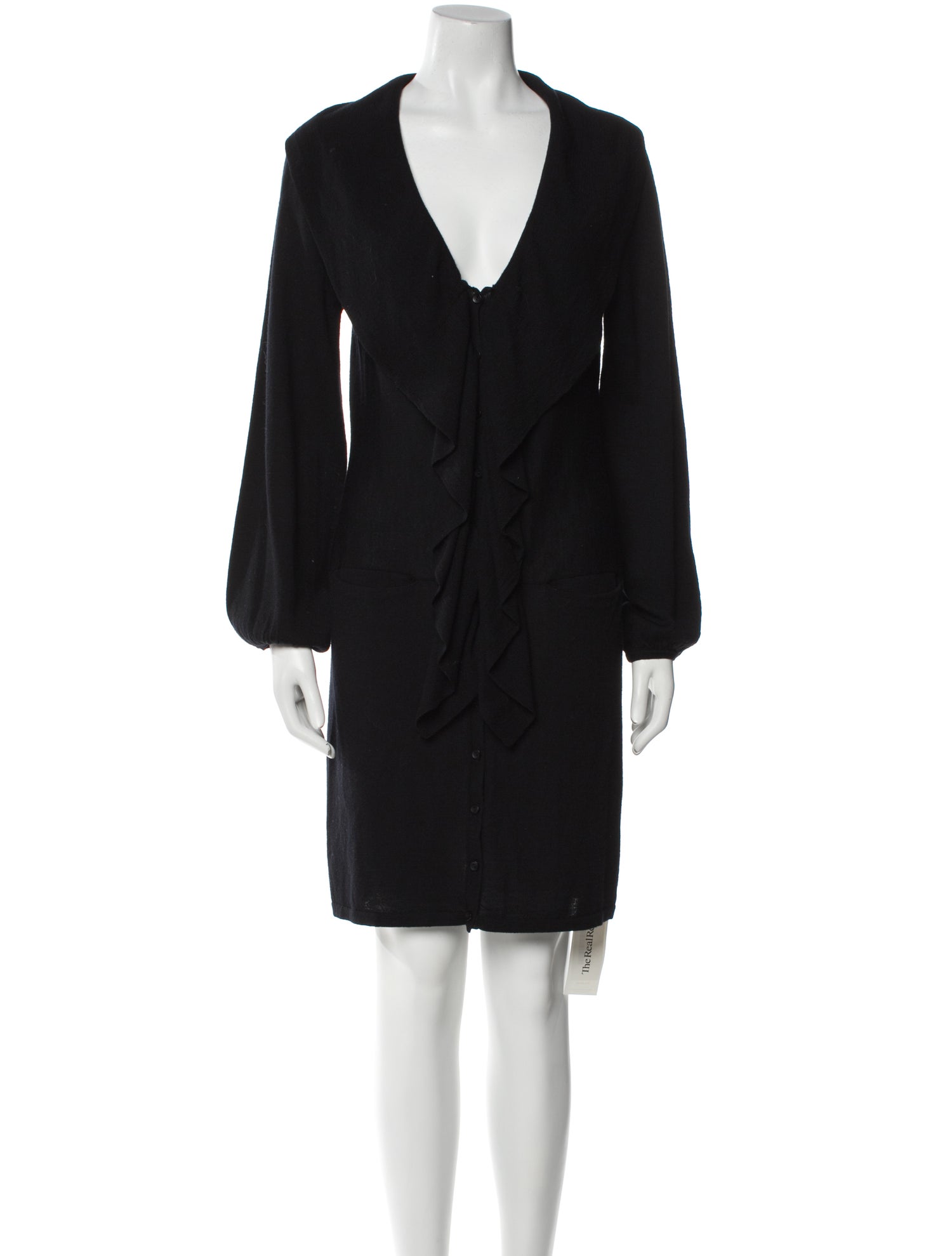 Anne Fontaine V-Neck Mini Dress