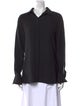 Anne Fontaine Long Sleeve Button-Up Top