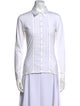 Anne Fontaine Long Sleeve Button-Up Top