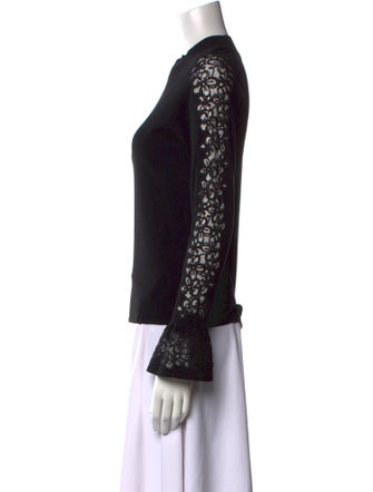 Anne Fontaine Crew Neck Long Sleeve Top