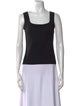 Anne Fontaine Square Neckline Sleeveless Top