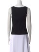 Anne Fontaine Square Neckline Sleeveless Top
