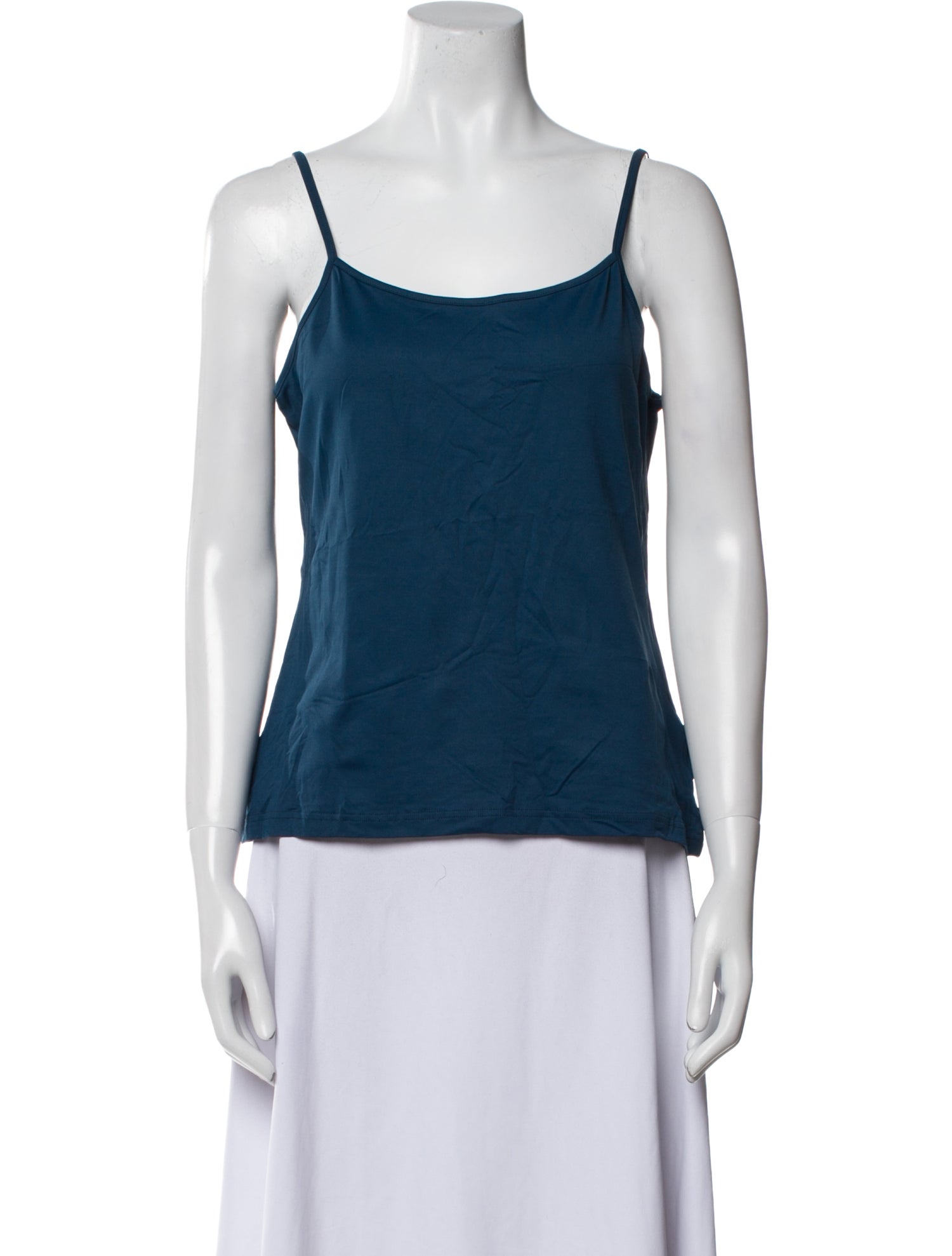 Anne Fontaine Square Neckline Sleeveless Top