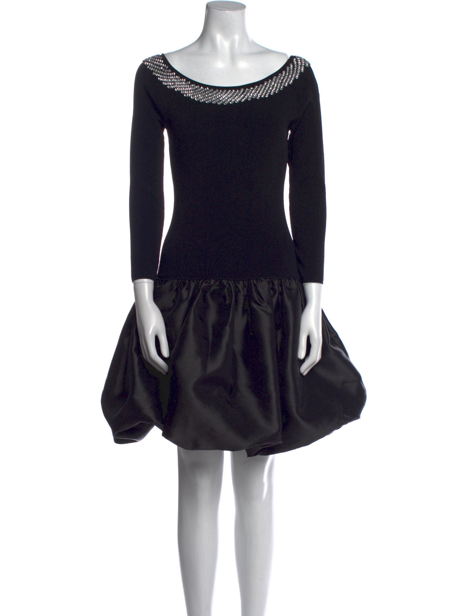 Anne Fontaine Bateau Neckline Mini Dress