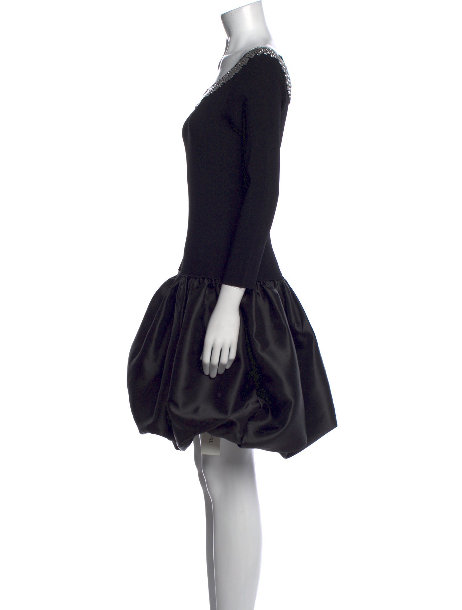 Anne Fontaine Bateau Neckline Mini Dress