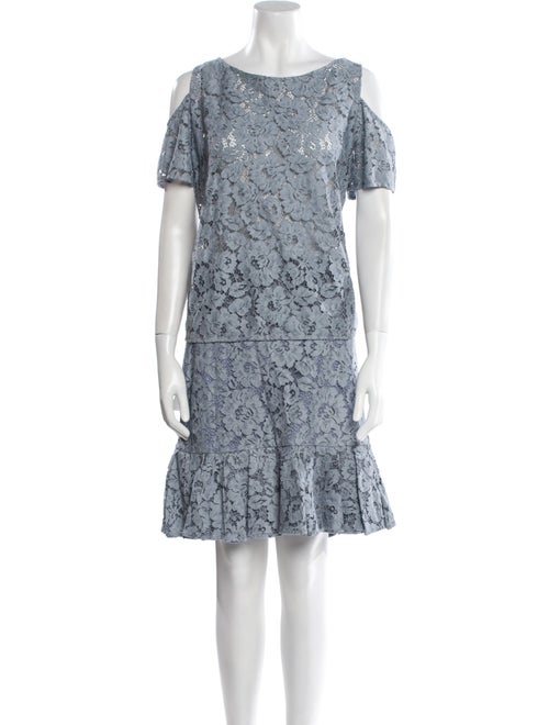 Anne Fontaine Lace Pattern Skirt Set