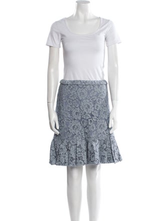 Anne Fontaine Lace Pattern Skirt Set