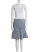 Anne Fontaine Lace Pattern Skirt Set